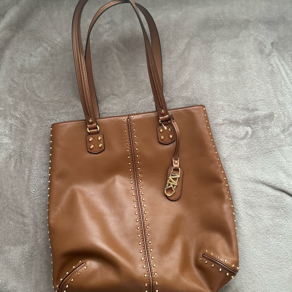 Michael Kors Brown Leather Bag